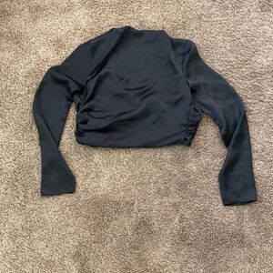 ZARA | NWT Silky-Like Backless Dressy Top